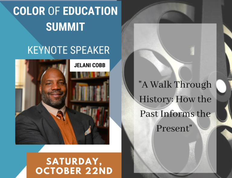 Tickets and Registration Now Available for Hybrid 2022 Color of Education Summit featuring Jelani Cobb