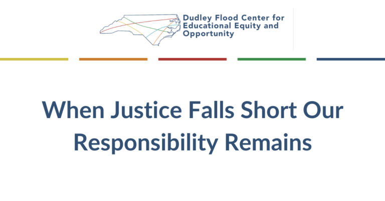 When Justice Falls Short Our Responsibility Remains